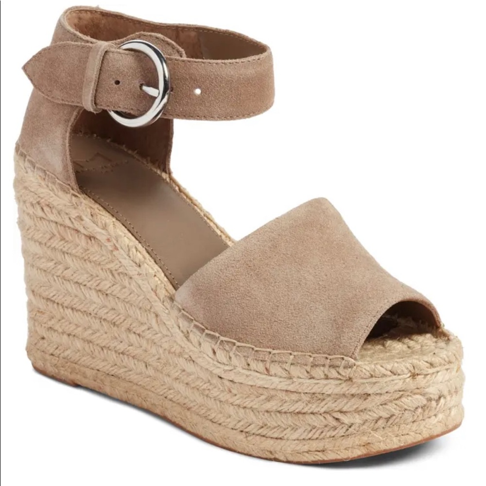 Marc Fisher Espadrille Platform Wedge Sandal
